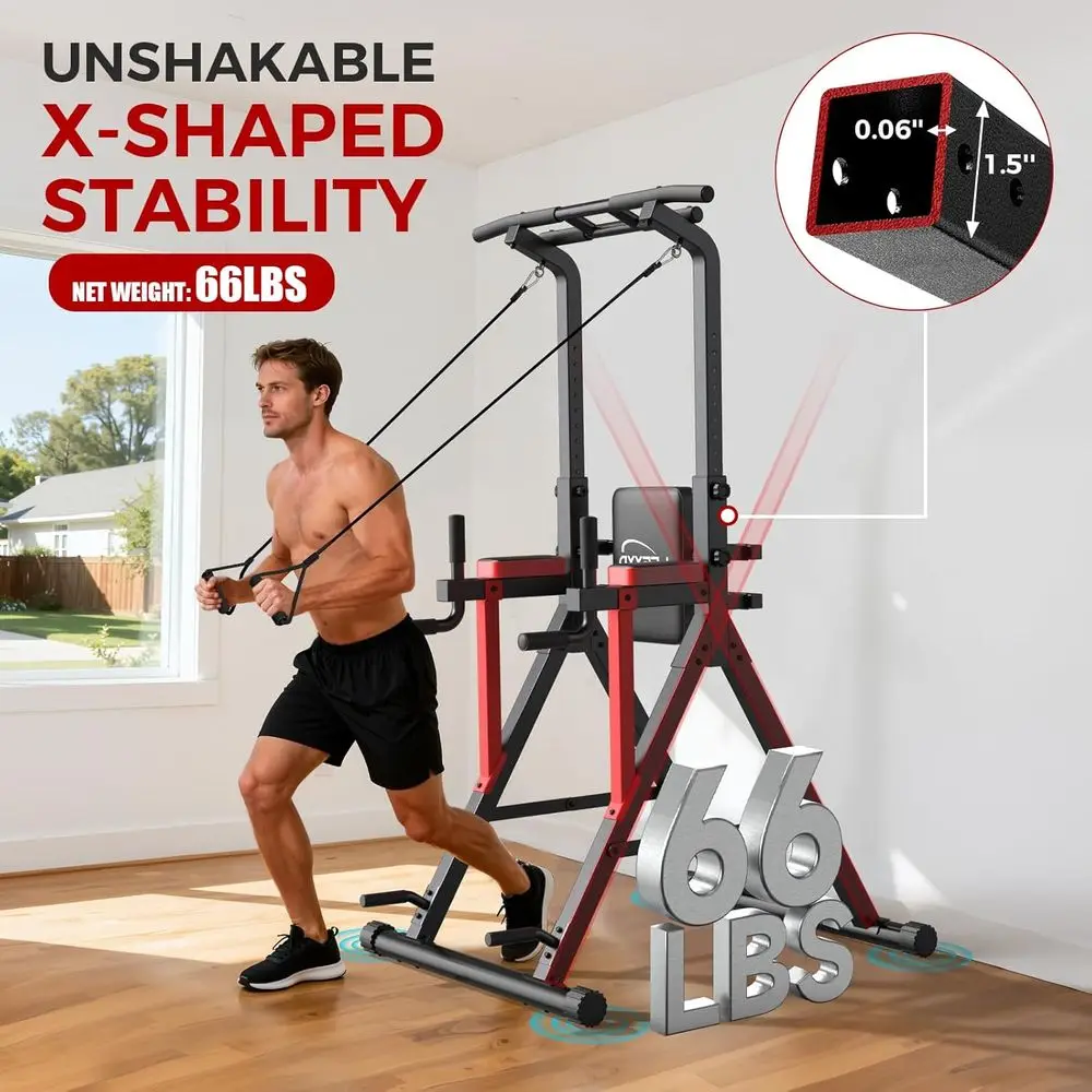Adjustable Height Dip Station  - огляд і ціна Home Gym Multi Station