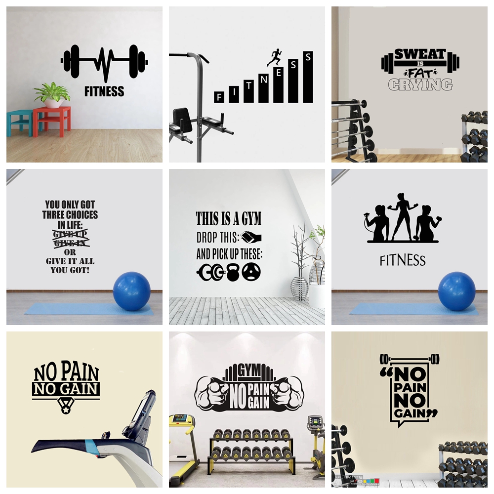 1 pc hot sale GYM culture Wall - огляд і ціна Home Gym Kids