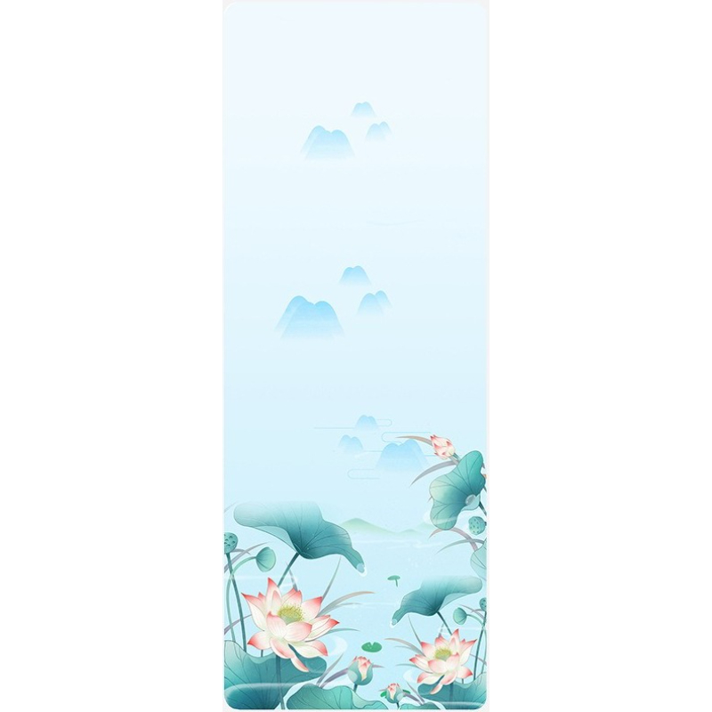 Foldable Portable Suede Yoga T - огляд і ціна Home Gym Rubber Flooring