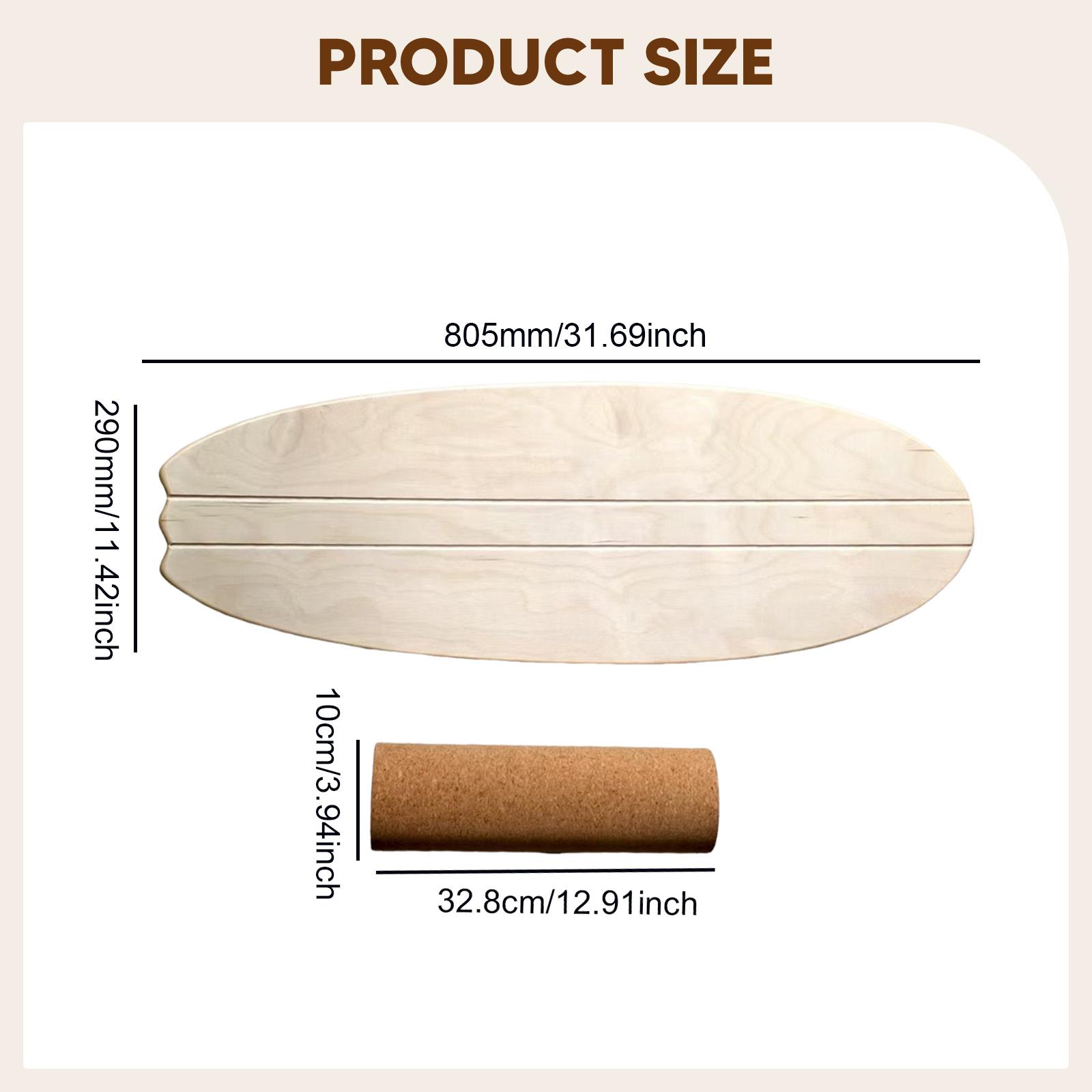 Wooden Balancing Board Roller  - огляд і ціна Wobble Board Balance