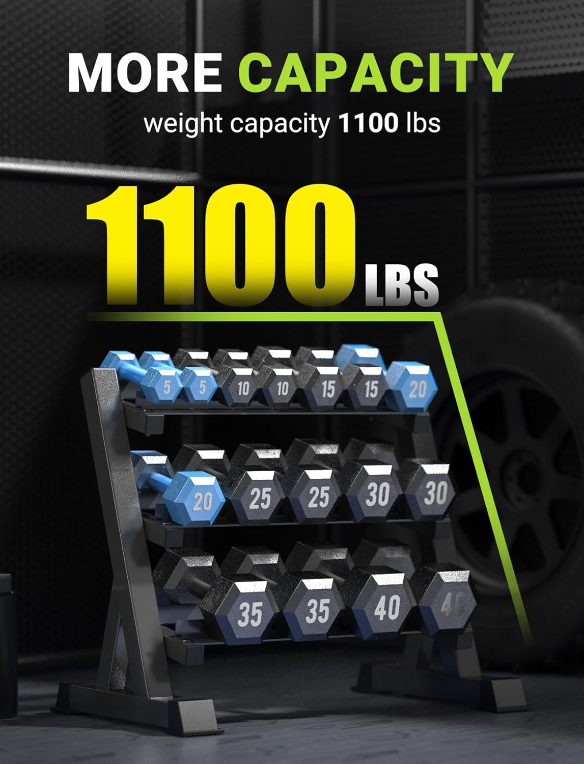 Home Gym Dumbbell Rack, 3 & 5  - огляд і ціна Home Gym Rack